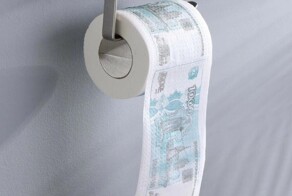 Суд запретил продавать туалетную бумагу с изображением тысячерублёвой банкноты