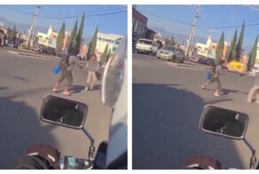 Схватка мага и воина на дороге в Мексике