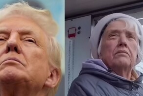 Парень встретил в Перми женщину, похожую на Дональда Трампа