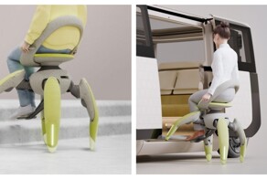 Toyota представила концепт робостула со складными ножками-щупальцами