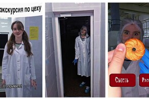 Реклама печенья в стиле фильма ужасов