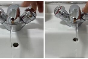 Английское изобретение в действии: кран с раздельной горячей и холодной водой