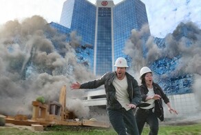 В Нью-Джерси эпично взорвали заброшенный отель с помощью «Angry Birds» детонатора