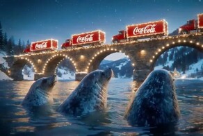 Новая новогодняя реклама Coca-Cola