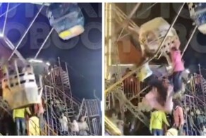 Несколько человек пострадали на аттракционе в Индии