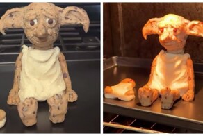 Девушка хотела испечь печенье в виде Добби, но что-то пошло не так