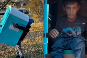 Юмор на грани: парень выбрал образ биотуалета