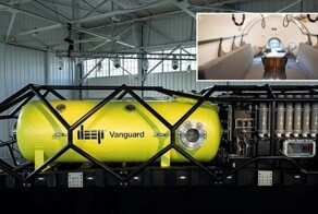 Подводная база на глубине 50 метров, где исследователи проведут не одну неделю