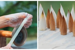 Китайская кисть для письма и каллиграфии