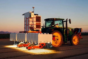 Умная сельскохозяйственная машина выжигает сорняки лазерами