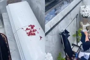 В некоторых странах могилы превращают в мраморные комнаты