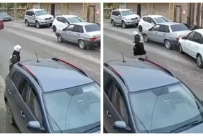 В Каспийске девочка выбежала на дорогу и спровоцировала ДТП