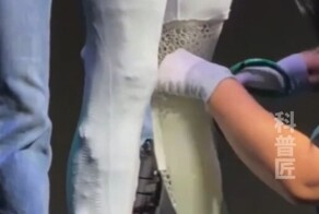 Железный человек по-китайски: XPENG разрезала ногу роботу, чтобы доказать, что это не человек