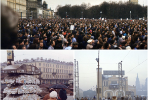 Прогулка по Ленинграду 1990 года
