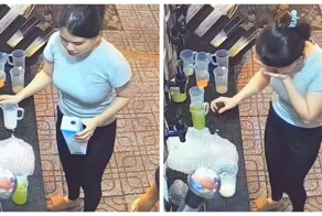 Когда руки не с того места: девушка устроила молочный хаос