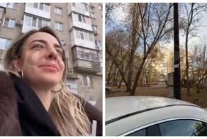 В Саратове мужчина «застолбил» парковку табличкой с номером своей машины и заблокировал соседку