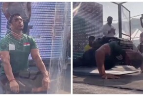 Индийский спортсмен побил рекорд Гиннесса по отжиманиям с весом