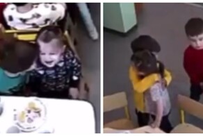 Мама увидела по камерам в детсаду, как у её дочки случилась первая любовь