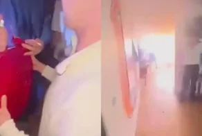 Когда  фейерверк выходит из-под контроля