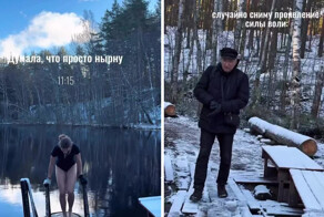 Зимнее купание и случайная лекция о здоровье