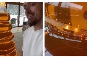 Новогодняя ёлка любителя пива