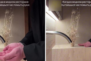 Ресторанные туалеты ставят россиян в тупик