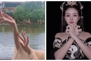 Невероятная пластичность пальцев китайских танцовщиц