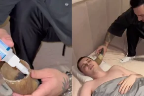 Друзья «наставили рога» приятелю, пока он спал