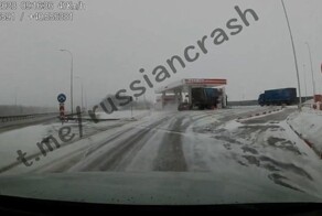 ДТП на М-4, Воронежская область "Срочно нужно на АЗС"