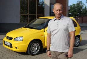 Стала известна судьба Lada Kalina, на которой ездил Путин