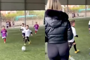 Камера папы выбрала “не тот ракурс” на детском матче