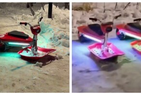 На смену электросамокатам пришли электроснегокаты