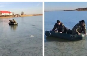 Тем временем на водоёме в Приморье