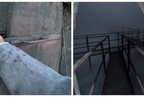 С высоты градирни: парень показал впечатляющий вид сверху