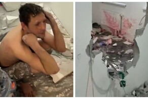 Парень устроил разгром квартиры