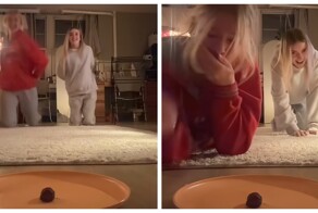 Девушки потеряли голову и... зубы в челлендже с едой