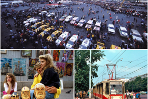 Прогулка по Москве 1992 года