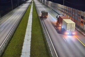 Пропустил съезд и поехал задним ходом по автомагистрали