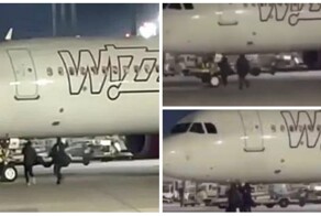 Пассажиры выбежали на взлетную полосу, пытаясь догнать самолет