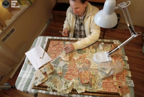 «Купюропись» Игоря Аринича (5 фото)