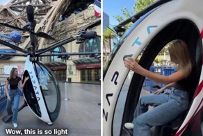 Во Франции создали летающий «скутер»