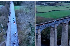 Акведук Понткисиллте: парящая водная дорога над долиной Уэльса