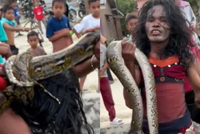 Смертельное объятие змеи