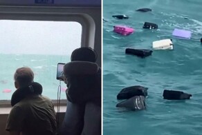 В Таиланде багаж туристов оказался за бортом парома