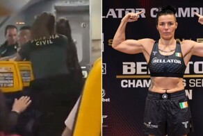 Женщина-боец ММА избила двух полицейских на борту самолёта