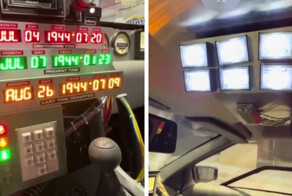 Фанат фильма «Назад в будущее» создал собственный легендарный автомобиль Делориан