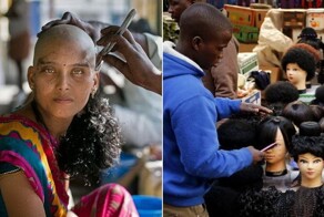 Большинство натуральных париков в мире изготавливаются из индийских волос