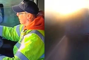 Водитель грузовика устроил цепную аварию из-за запотевшего стекла