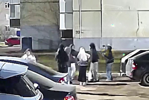 В Башкирии праздничный фейерверк разлетелся по двору