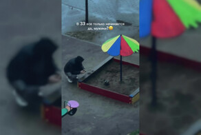 Муж застрял в песочнице с игрушечным экскаватором